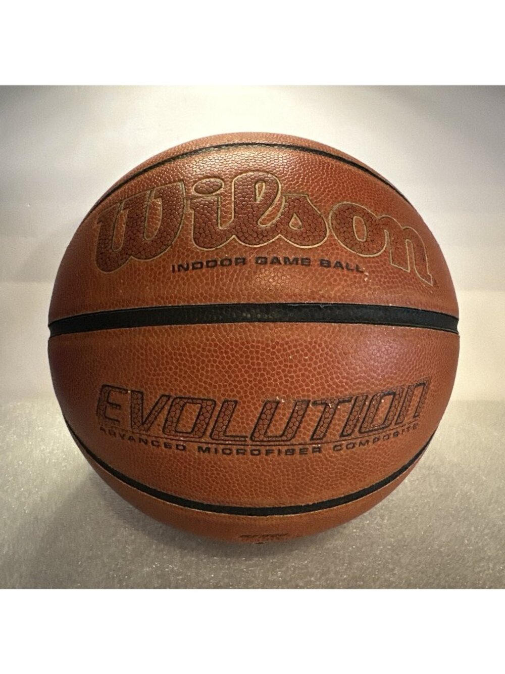 Wilson Evolution Basketball Indoor Game Ball Advanced Microfiber Composite USED